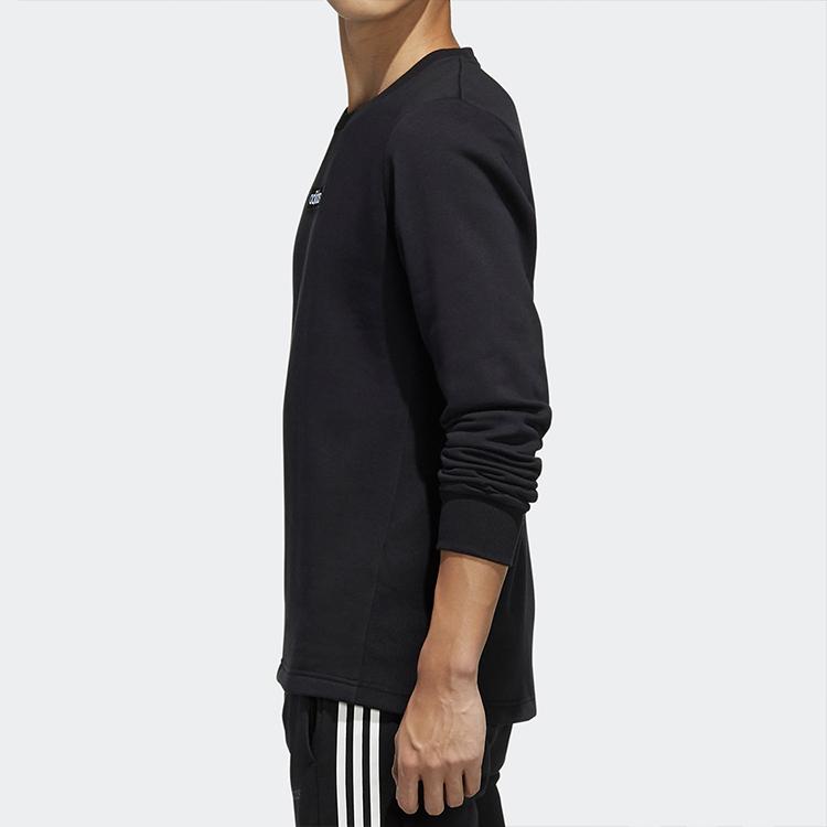 Adidas Neo Mikina s dlouhým rukávem s manžetami Pánská mikina Černá EI4701