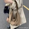 Large Capacity Shoulder Bag New Autumn Casual Canvas Messenger Bag Tote Bag Feeling Armpit Bag