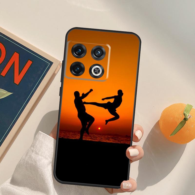 Kung Fu Karate Kampfsport Hülle Für OnePlus 12R 13R 13T 10R 15 13 12 11 10T 8T Nord CE 4 3 2 Lite N20 N30 Nord 5 Abdeckung