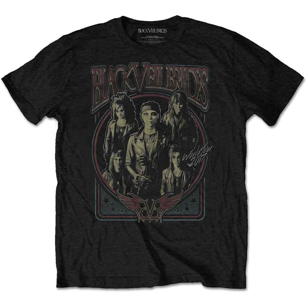 Black Veil Brides Vintage T-Shirt Black New XL