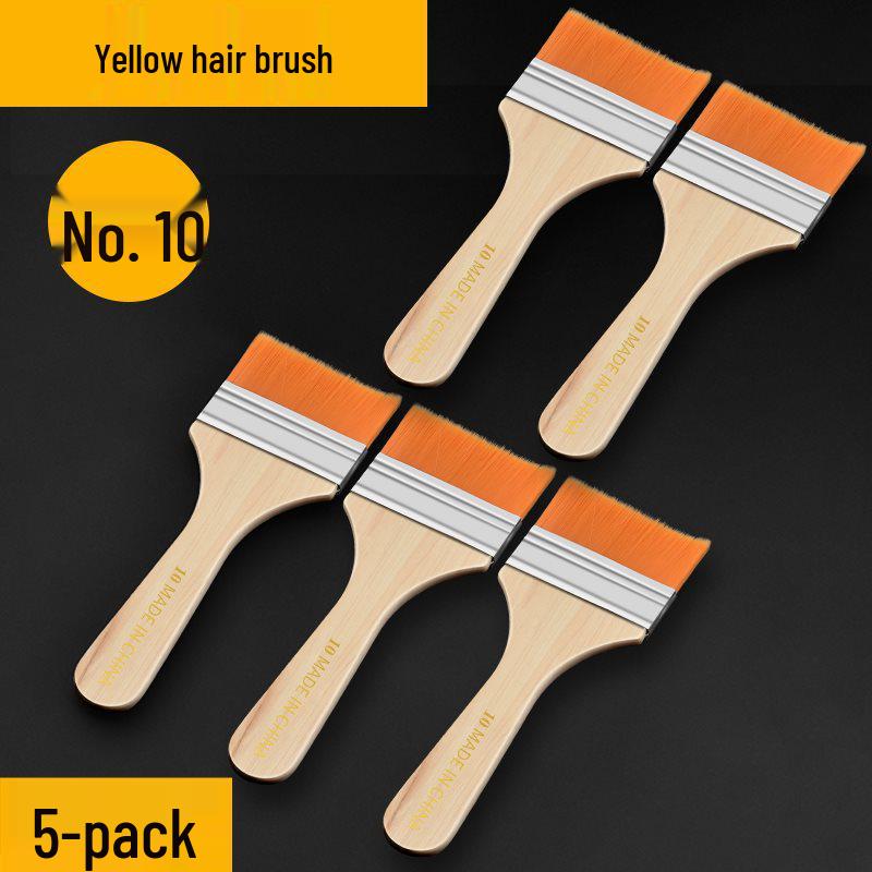 Soft Nylon Bristle Industrial Cleaning and Dusting Brush - No Trace, Wool, and Latex Paint Brush