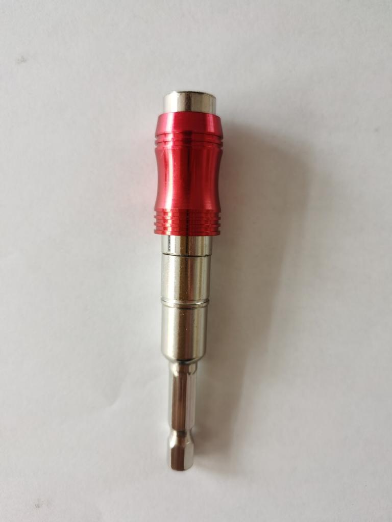 1/4 Pivoting Magnetic Screw Drill Bit Tip Holder Screwdriver Woodworking Tool Quick Change Locking Bit Extension Rod