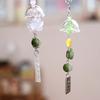 Phone Straps Transparent Keychain Star Wishing Bottle Mobile Phone Lanyard  Jewelry Accessories