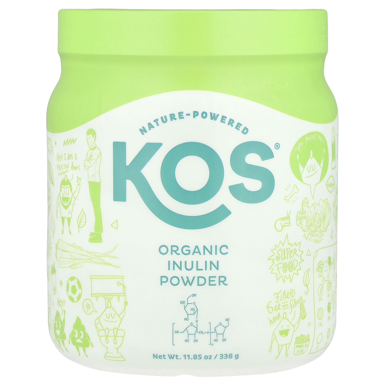 

Organic Inulin Powder, 336G(11.85Oz)