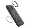 For iPhone 16 Pro Max Case PC Kickstand Ripple Texture TPU Phone Cover Compatible with MagSafe