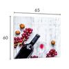 PANEL SZKLANY DO KUCHNI 65x60 Winogrono