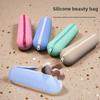 Silicone Storage Bag, Lipstick Cosmetic Storage Bag, Large-capacity Student Stationery Box, Waterproof Bag