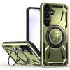 For Samsung Galaxy S24+ Case Kickstand Hybrid Magnetic Phone Cover