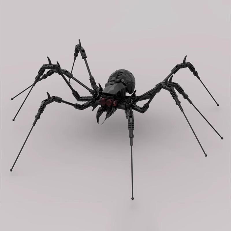 Building Blocks, Black Scorpions, Spiders, Insect, Animal, Terrifying Creatures, Deformed Figurines And Toys