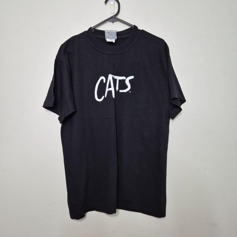 

Cats Run Away to the Circus Character TShirt Tee Size M Musical Show Play Unisex T-Shirt XXL