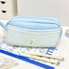 Unique Design Canvas Pen Holder With Multiple Pockets Waterproof School Essential Organizers For Students Professionals