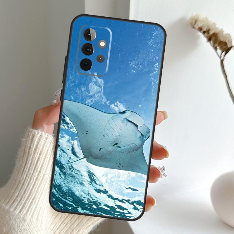 

Animal Manta Ray Case For Samsung Galaxy A16 A26 A36 A56 A55 A35 A15 A54 A34 A14 A52 A32 A12 A13 A33 A53 A17 Samsung A22 4G