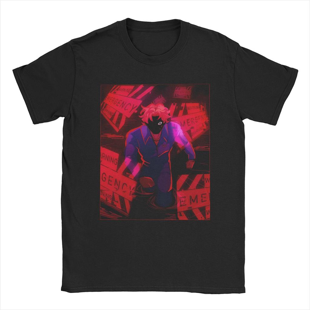 Novelty Mouthwashing Captain Curly Tism T-Shirt Men Round Neck Cotton T Shirts Video Game Short Sleeve Tee Shirt 4XL 5XL Tops