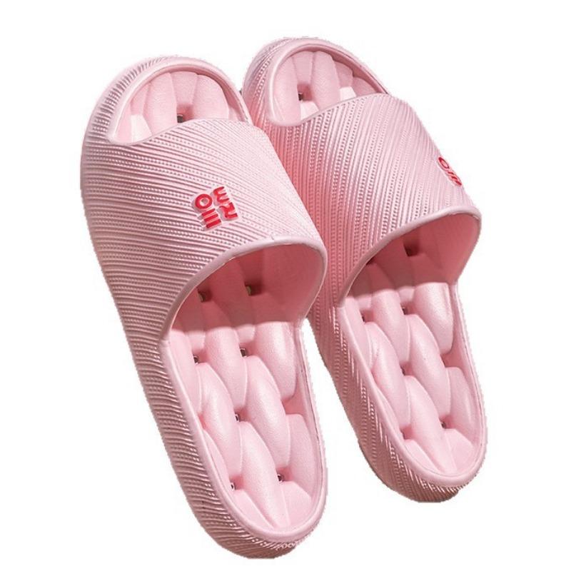 Summer water leakage cool slippers women quick drying non-slip bathroom bath home slippers men wear sandals outside