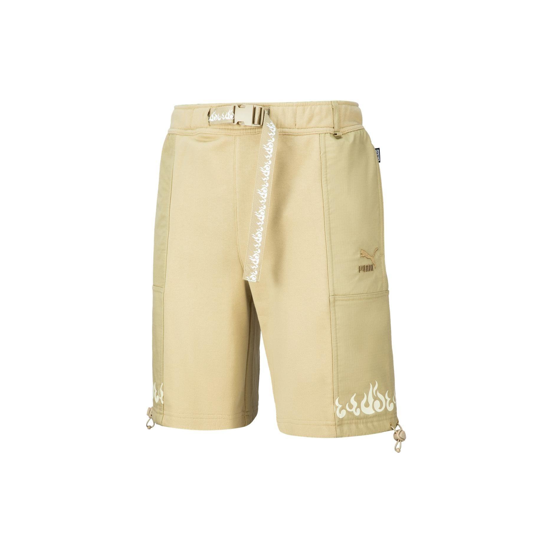 PUMA SS23 Casual Shorts Beige Men s 621924-88 M