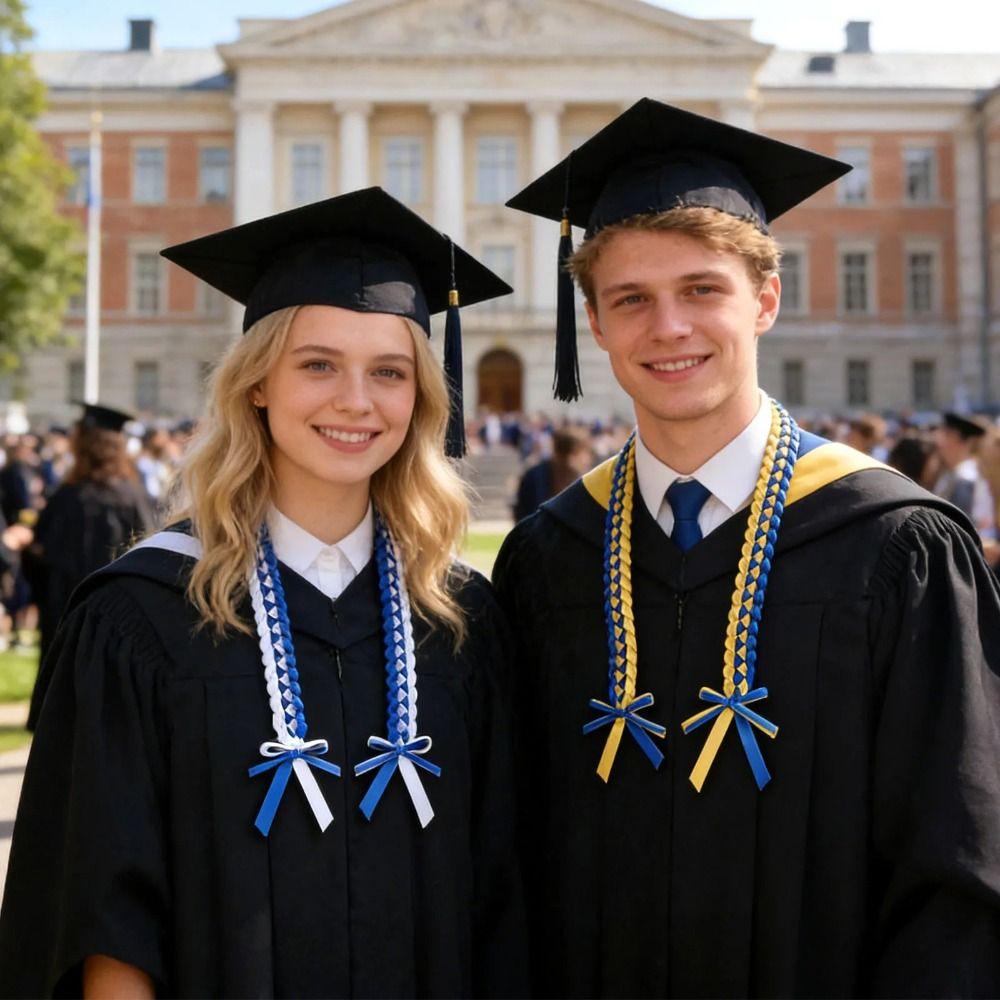 Polyester Graduation Ribbon Handmade Graduation Honor Cord  Academic Regalia