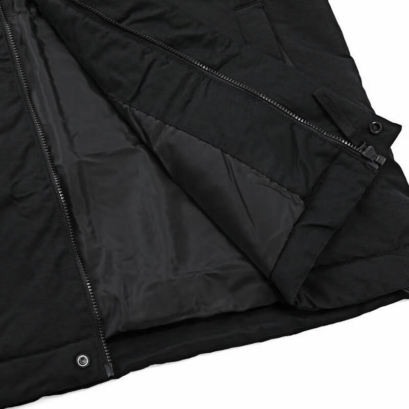 Adidas Logo Striped Printed Hooded Zip-Up Long Sleeve Jacket Men Jacket Black IX8884