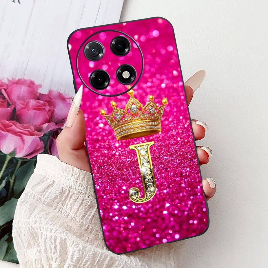 For Tecno Camon 30S Case Camon30 Pro CL8 New Crown Letters Cover Soft Silicone Case For Tecno Camon 30 Premier Camon30 5G Fundas