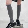 YUTHENTIC Signature Logo Knee Socks Melange Gray AX4XX4001F