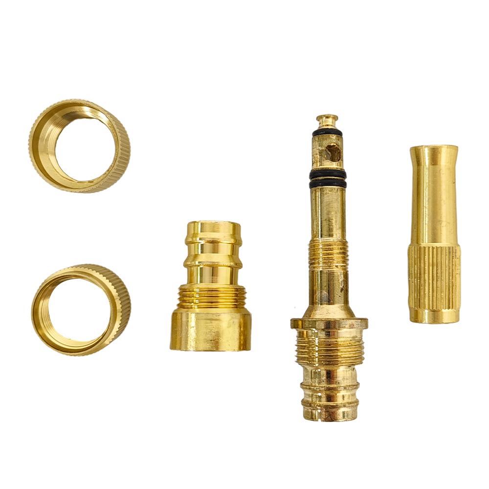 Rust Resistant Twist Type Spray Gun Nozzle for Daily Car Rinse Garden Sprinkling