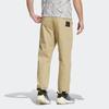 Adidas X National Geographic Twill Solid Color Letter Print Cuffed Outdoor Sports Pants Men Pants Light-Khaki IC1999