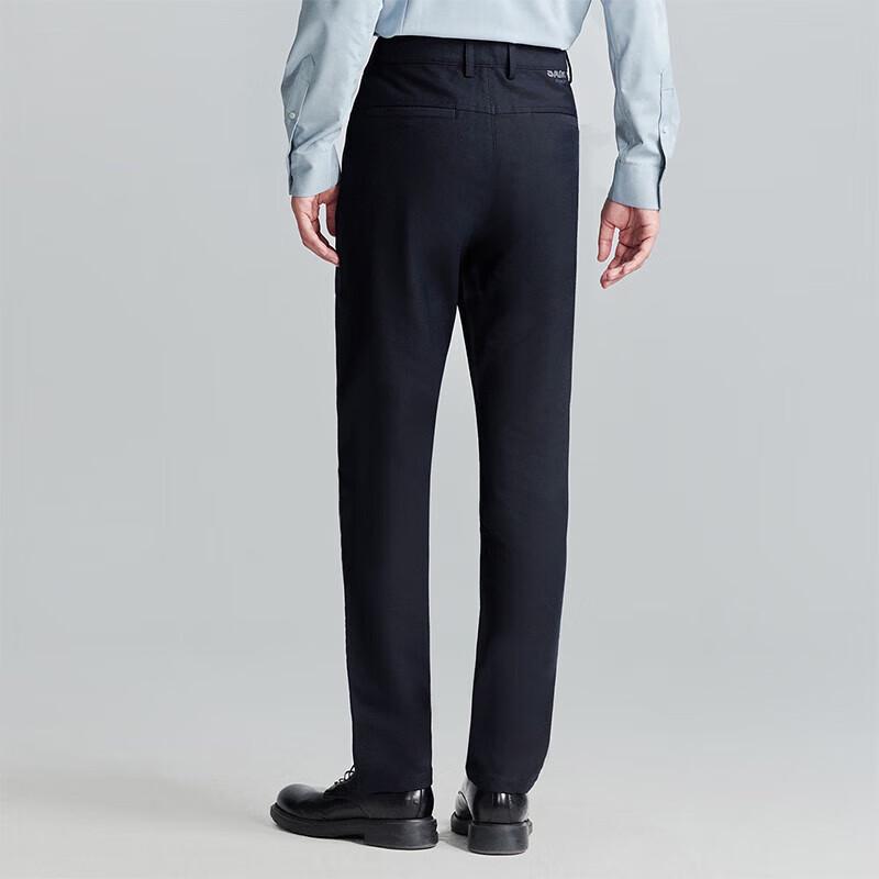 Baoxiniao Men's Easy Care Straight-Leg Casual Trousers