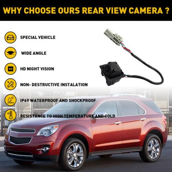 For 2011-2015 Chevrolet Cruze Rear View Backup Back Up Reverse Parking Camera