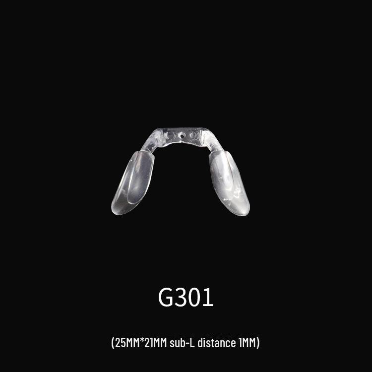 Silicone One-Piece Soft Nose Pads - Anti-Trace, 100 Pairs - Glasses Accessories