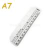 Bookmark Ruler for Rings Notebook 6 hole A5 Personal Size Elastic Drawing Tool Soft Plastic Partition For Planner And Organizer