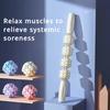 1pc Yoga massage stick, wolf tooth stick, leg slimming roller, leg muscle relaxer, Langya roller, leg beauty fitness tool