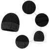 Winter Men Wool Hat Color-Matching Knitted Hat Outdoor Warm Cold-Proof Hat