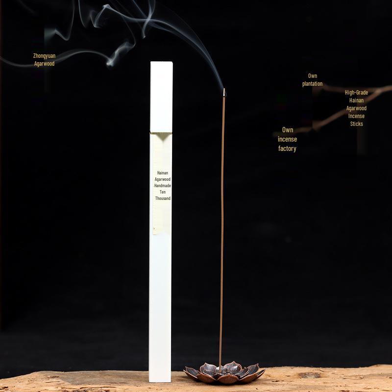 Hainan Natural Agarwood Incense Sticks for Home and Office Calmness 10g Pack