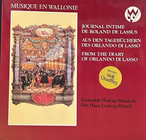 

LP Record ROLAND DE LASSUS RAYMOND GRME Journal Intime De Roland De Lassus AMS4524 Musique En Wall 1982 Belgium Classical Used