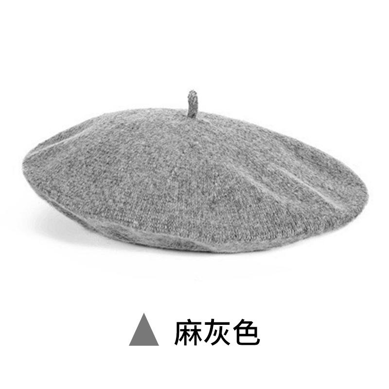 Acrylic Beret Winter Vintage Painter Hat Women's Fashion Beret