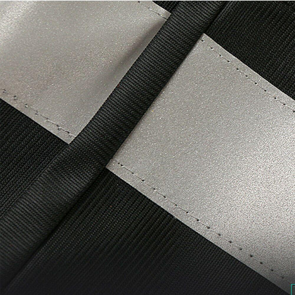 Security with Pocket Construction Traffic Zipper Safety Jacket Reflective Working Clothes Waistcoat