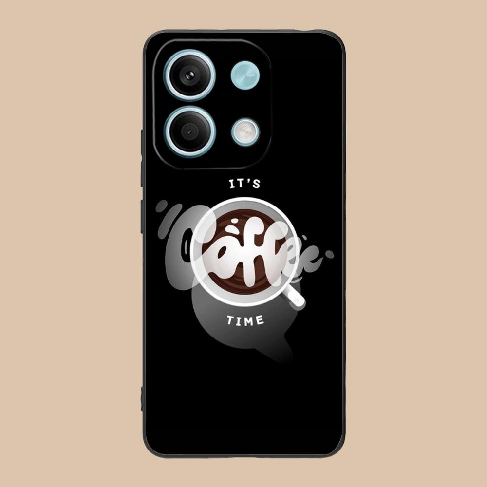 Kaffeebohnen Mattes TPU Handyhülle für POCO F8 F7 F6 F5 F4 F3 F2 Pro GT C75 C71 C65 C61 C40 Pro Ultra Bunte Hülle