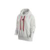 Logo Printed Drawstring Hoodie for Women White