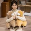 Kawaii Alpaca Plush Toys Soft Delicate Standing Alpaca Doll Cartoon Animal Stuffed Pillow Cushion Doll Kids Xmas Birthday Gifts