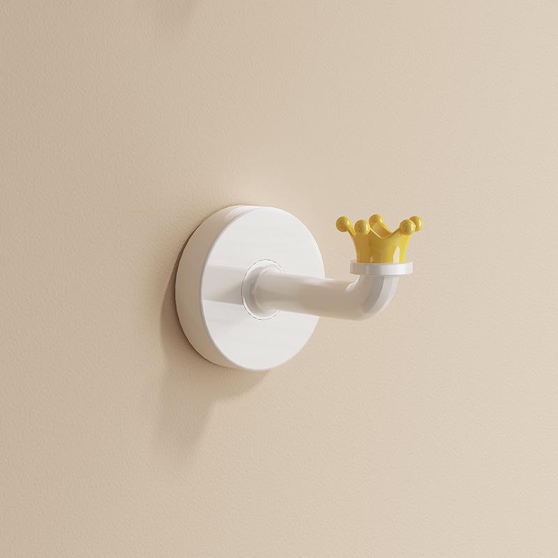 Goddess Crown Punch-Free Hook: Hair Tie, Headband, Key & Accessory Storage Rack