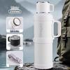 316 Stainless Steel Outdoor Thermos Flask - Large Capacity Portable Sports & Camping Water Bottle