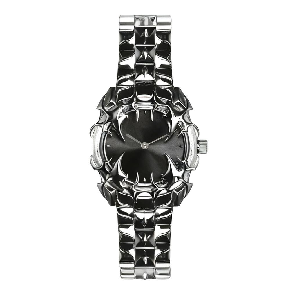 Original Alabaster-Style Irregular European/American Watch - Trendy, Fashionable Niche Design.