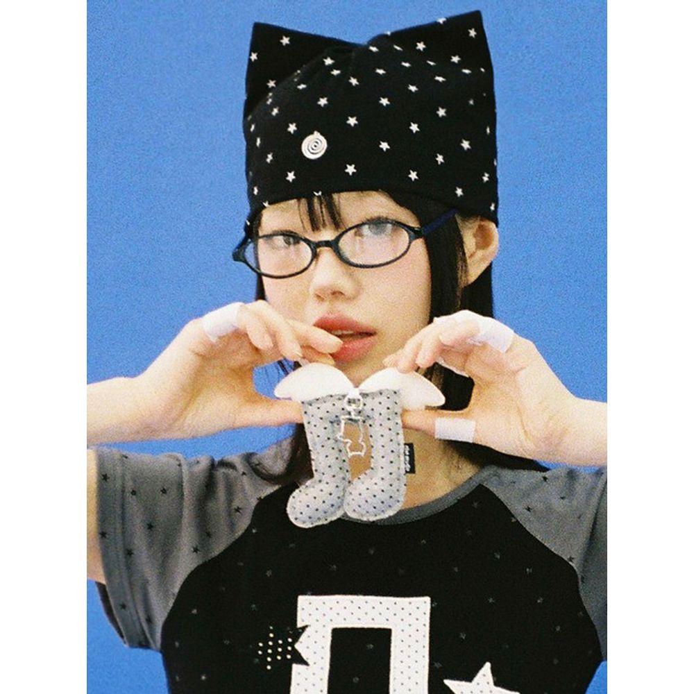 CLUT STUDIO Melody Angel Keyring - GREY