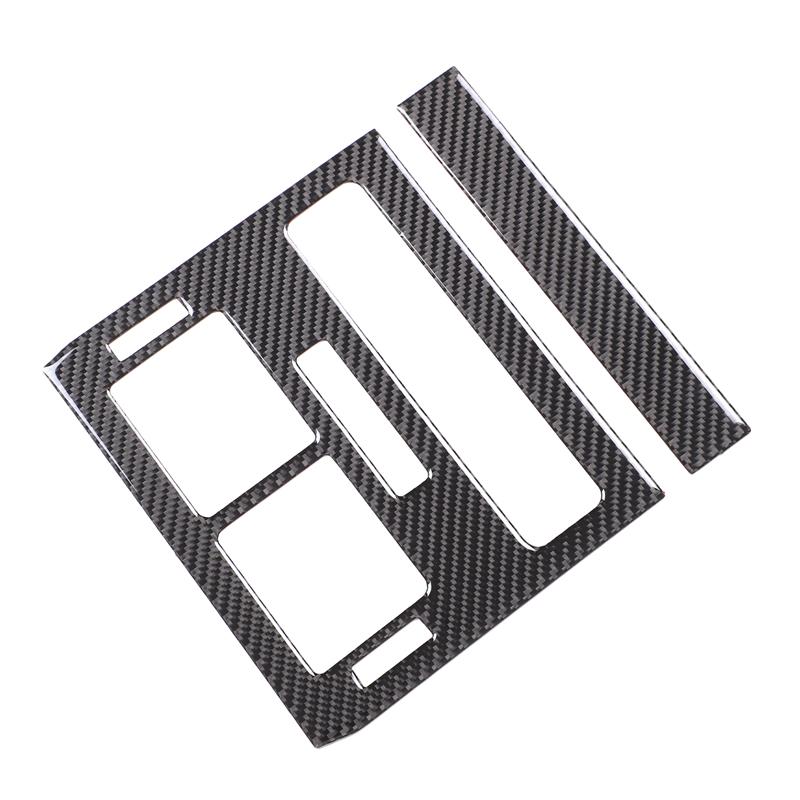Soft Carbon Fiber For Land rover Range Rover Sport 2014-2025 Car Rear Air Outlet Decorative Frame Stickers Interior Accessories