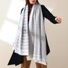 Imitation Cashmere Scarf Winter Women's Sweet Mid-length Scarf Warm Print Scarf Shawl