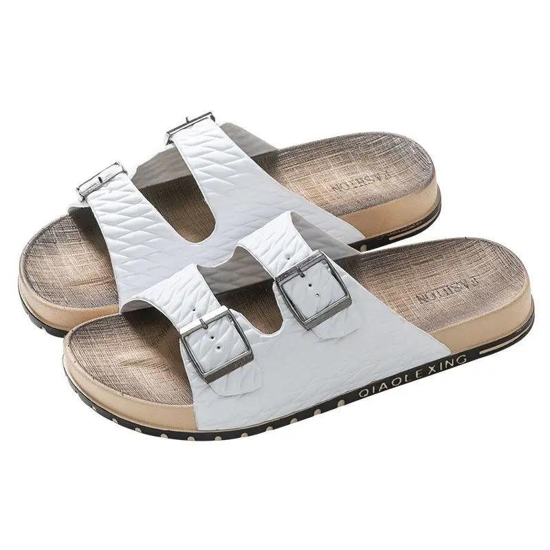 

Модная платформа Натуральная кожа Мягкие сабо ПВХ Пляжные шлепанцы для мужчин Летняя распродажа Взрослые Веселые Повседневные Низкая цена Y2k Тренд Стиль 2025 45