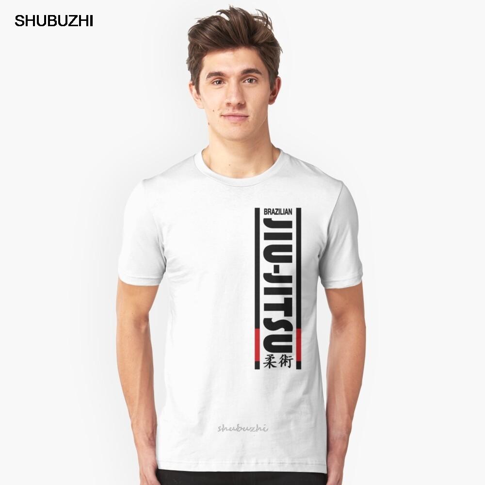 summer cotton men tshirt Jiu Jitsu Slim Fit TShirt brand teeshirt for male bigger euro size S