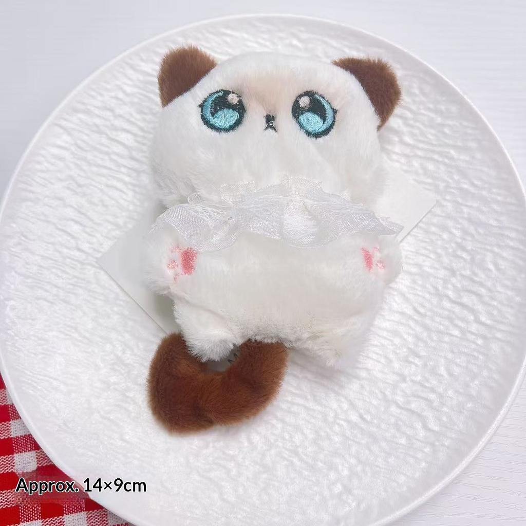 Quietschende Puppe der dritten Generation POP MART Plüschanhänger Taschenschlüsselanhänger Kleine Anhängerpuppe