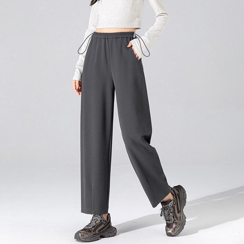 

Petite High Waist Slimming Maternity Harem Pants - Autumn/Winter Style Large темно-сірий