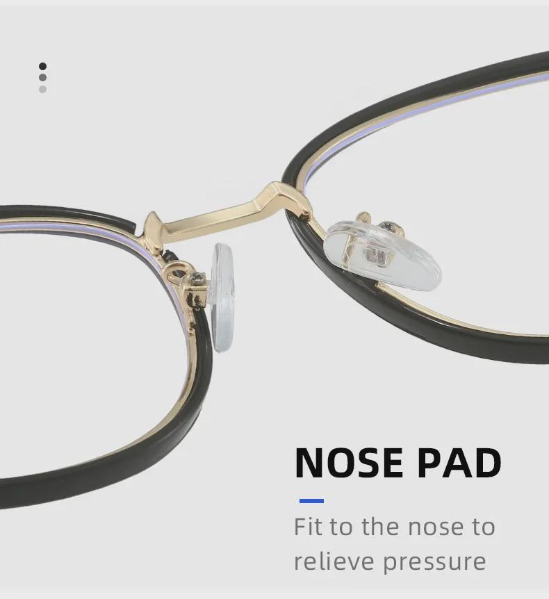 Xiaohongshu TR90 Fashion Trend Women's Large Frame Anti-Blue Light Glasses