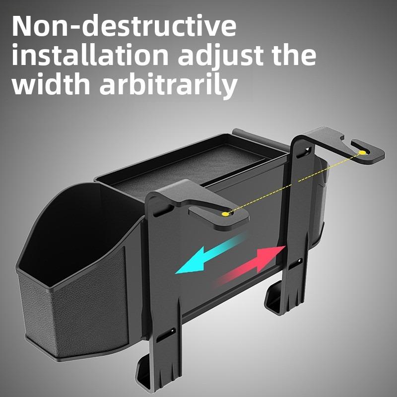 Automatický organizér na zadní sedadlo s háčkem Držák na telefon do auta Držák na nápoje Box na kapesníky Úložný box na zadní stranu autosedačky Pro interiér auta